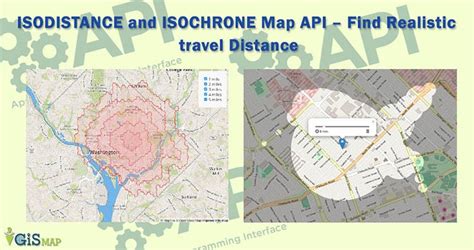 maps isochrone distance